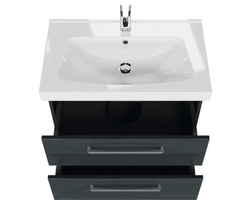 Meuble-lavabo avec deux tiroirs et lavabo