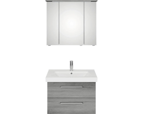 Waschtischkombination mit Spiegelschrank für das Badezimmer