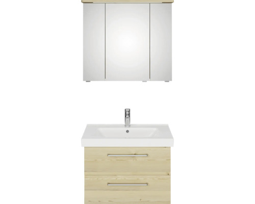 Waschtischkombination mit Spiegelschrank für das Badezimmer