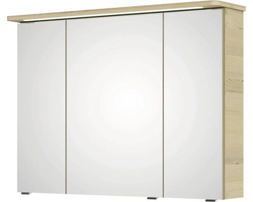 Spiegelschrank mit drei Türen und Beleuchtung