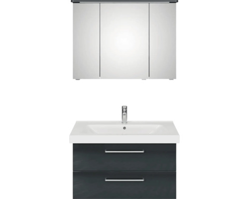 Combinaison de meuble-lavabo avec armoire de toilette pour la salle de bains