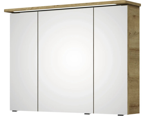 Armoire de toilette avec trois portes pour la salle de bain