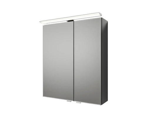 Armoire de toilette à miroir avec éclairage pour salle de bains