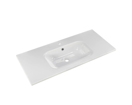 Vasque rectangulaire en céramique