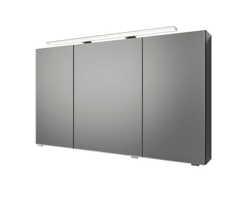 Armoire de toilette à trois portes avec éclairage