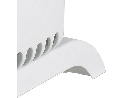 Vue détaillée d''un radiateur avec des trous d''aération