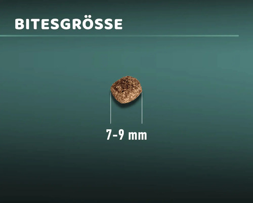 Krokettengröße von 7 bis 9 Millimeter