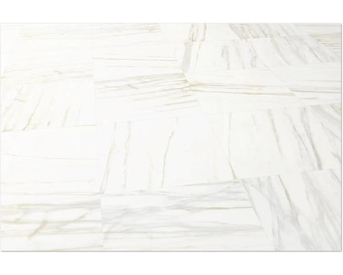 Carrelage imitation marbre sur le sol