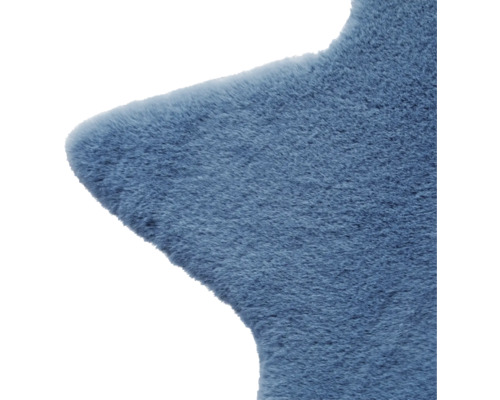 Tapis en fausse fourrure en forme d''étoile