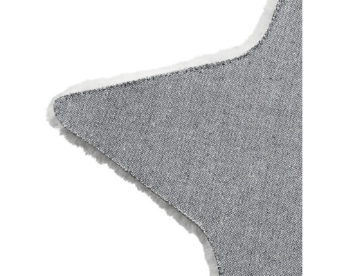 Detailansicht eines sternförmigen Teppichs