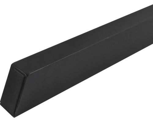 Pied de table en bois noir