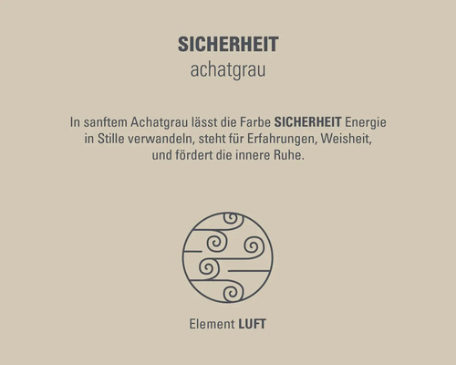 Symbol für das Element Luft, das für innere Ruhe und Weisheit steht