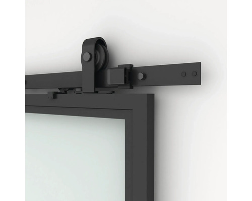 Ferrure de porte coulissante en métal