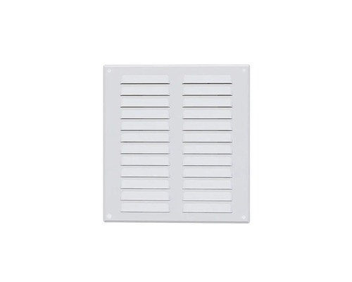 Grille de ventilation carrée avec lamelles