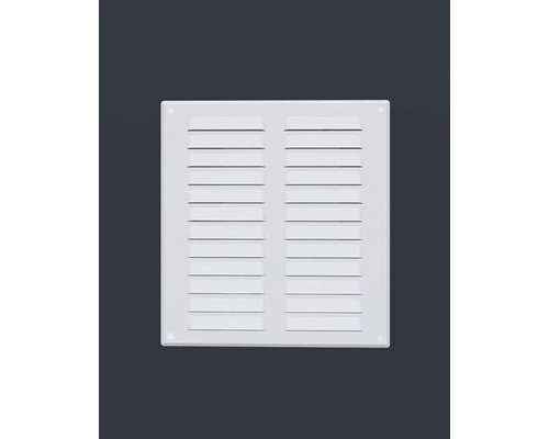 Quadratischer Belüftungsaufsatz mit Lamellen