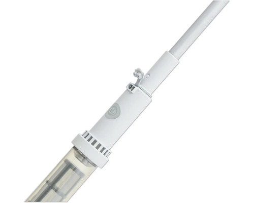 Vue détaillée d''un tube d''aspirateur avec éléments de commande