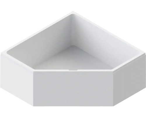 Baignoire d''angle en acrylique sanitaire