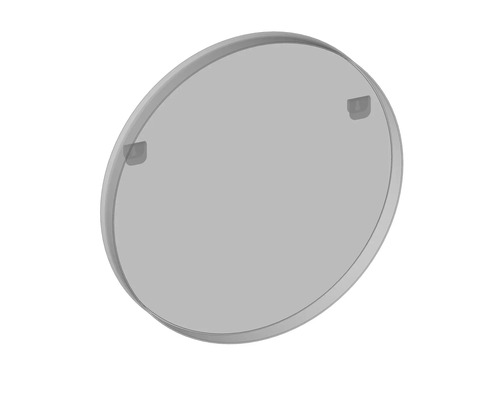 Miroir rond avec fixation