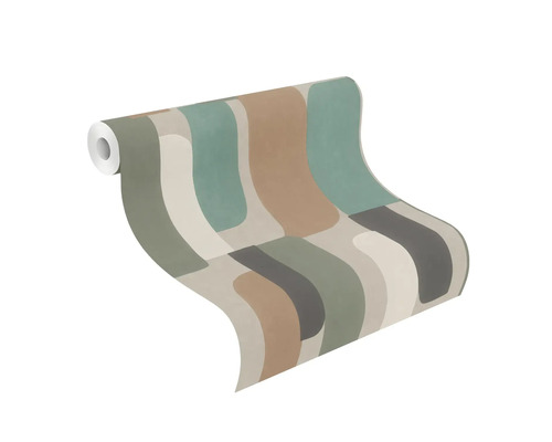 Tapetenrolle mit grafischem Muster