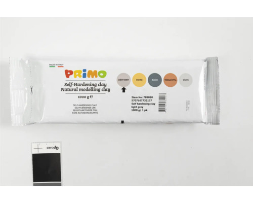 Paquet de pâte à modeler naturelle auto-durcissante Primo, 1000 grammes