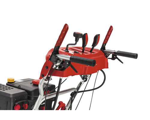 Motoneige, commandes, gros plan