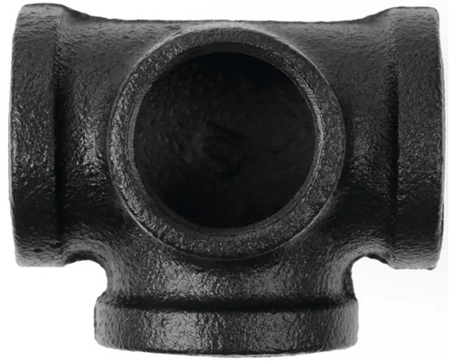 T-Stück aus Temperguss für Rohrverbindungen