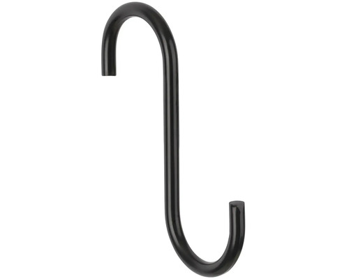 Crochet métallique en forme de S