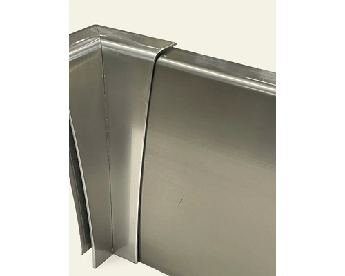Detailansicht eines Metallprofils