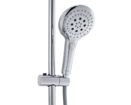 Handbrause mit Brausestange und Brauseschlauch