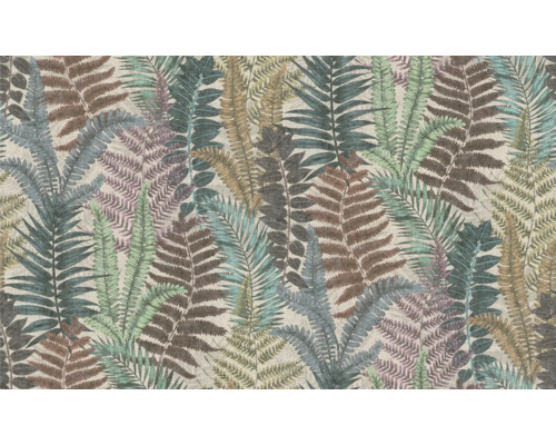 Papier peint à motif de fougères