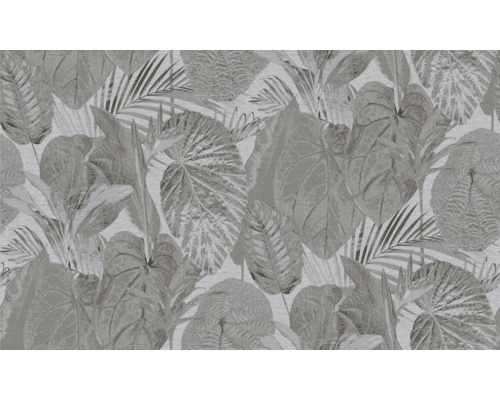 Papier peint à motif de feuilles