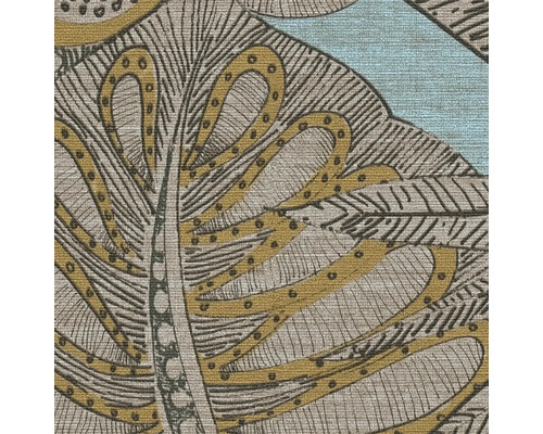 Vue détaillée d''un papier peint à motif de feuilles