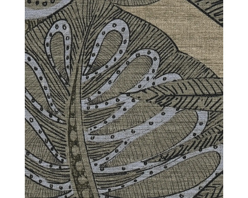 Nahaufnahme eines Textilmusters mit floralem Design