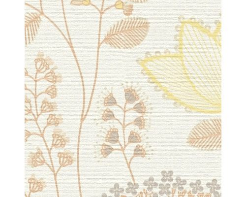 Papier peint avec motif floral