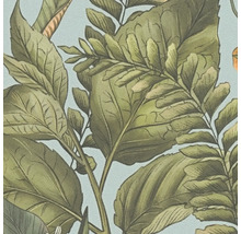 Papier peint à motif de feuilles