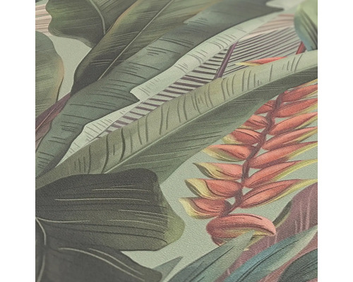 Papier peint à motif de plantes