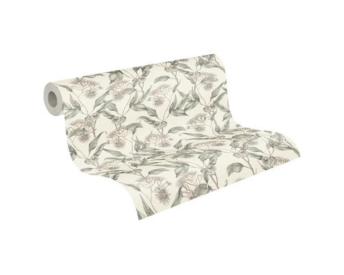 Rouleau de papier peint à motifs floraux