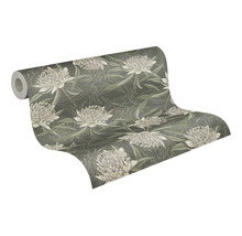 Rouleau de papier peint à motif floral