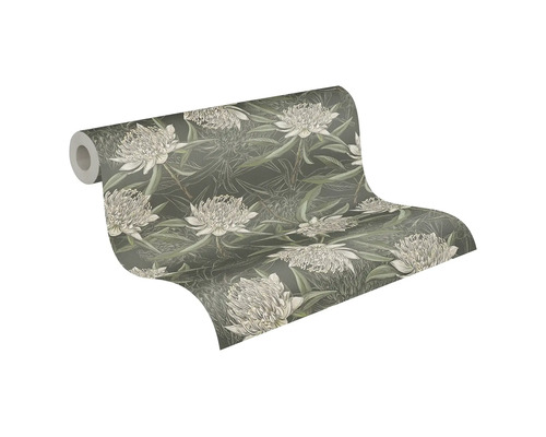 Tapetenrolle mit Blumenmuster