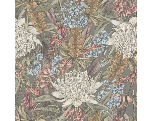 Tapete mit Blumenmuster für die Wandgestaltung