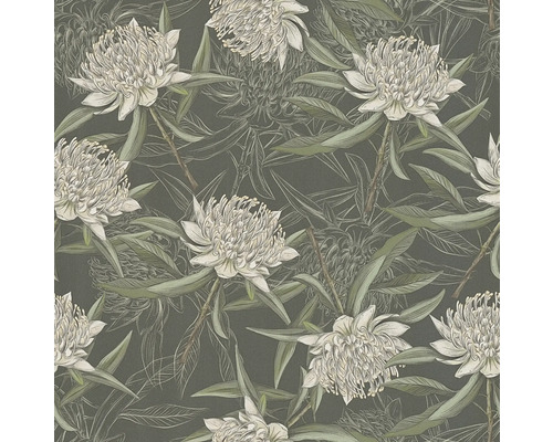 Blumentapete mit floralem Muster