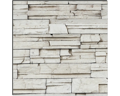 Mur en pierre avec pierres rectangulaires