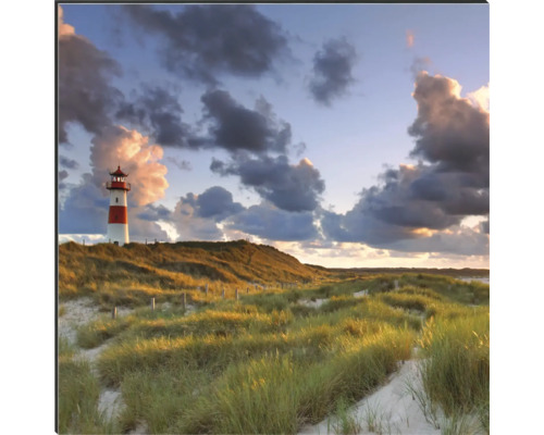 Photo de paysage avec phare et dunes