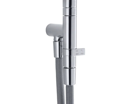 Bidetarmatur mit Brauseschlauch