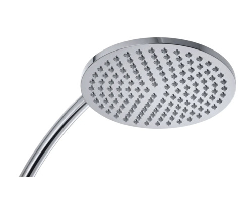 Runder Duschkopf mit Brausearm