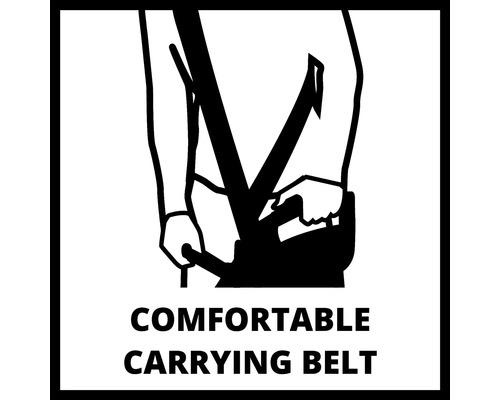 Symbole pour une ceinture de transport confortable