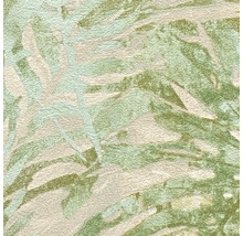 Gros plan d''un papier peint à motif de feuilles