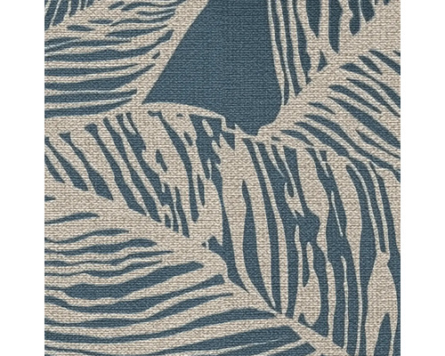 Detailaufnahme einer strukturierten Tapete mit Blattmuster