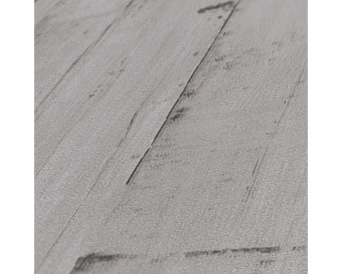 Nahaufnahme eines Laminatbodens mit Holzoptik