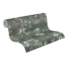 Rouleau de papier peint à motif floral